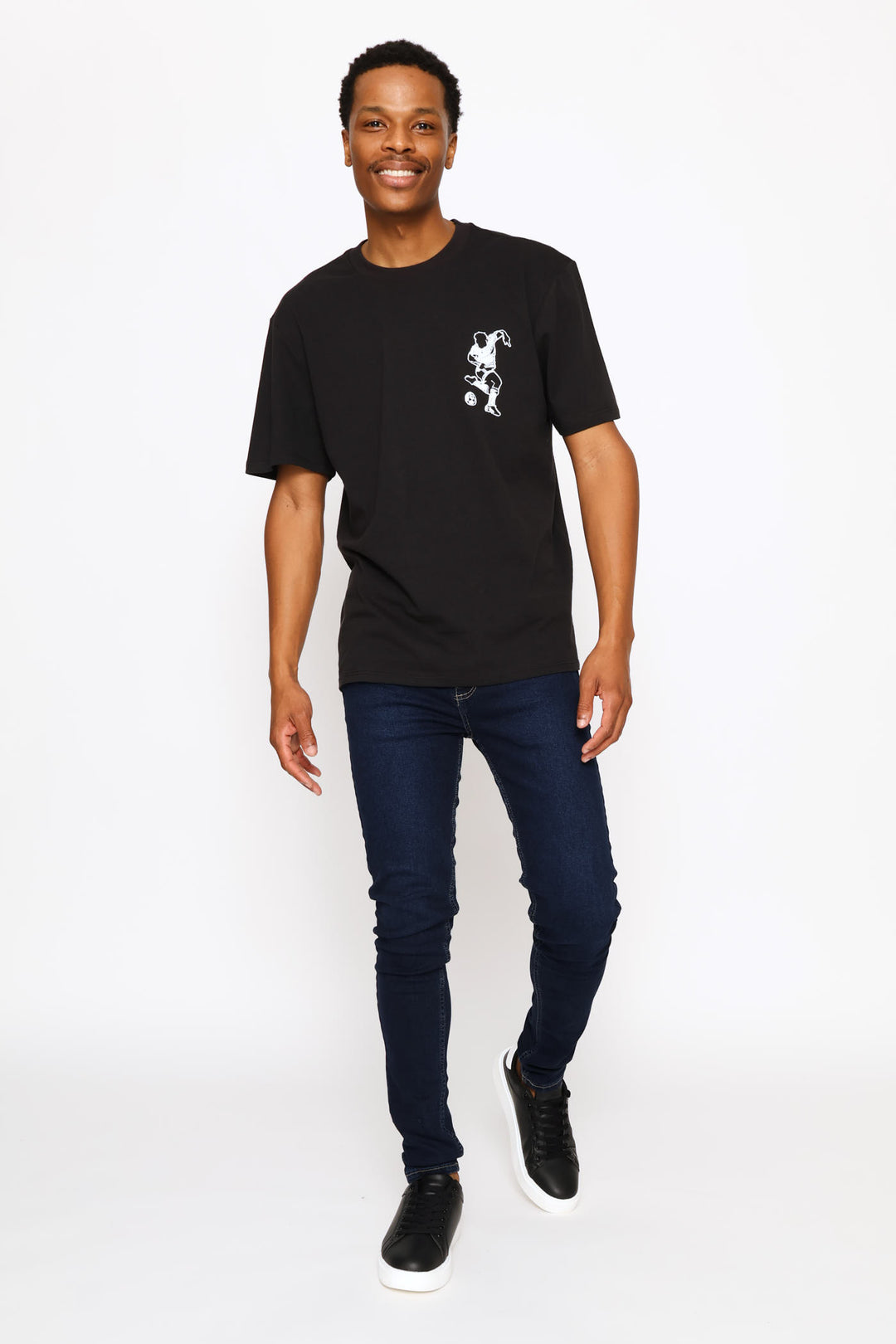 Soccer Tee - Black
