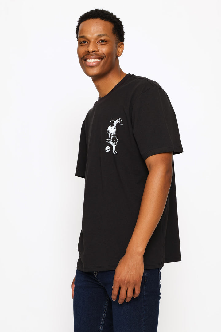 Soccer Tee - Black