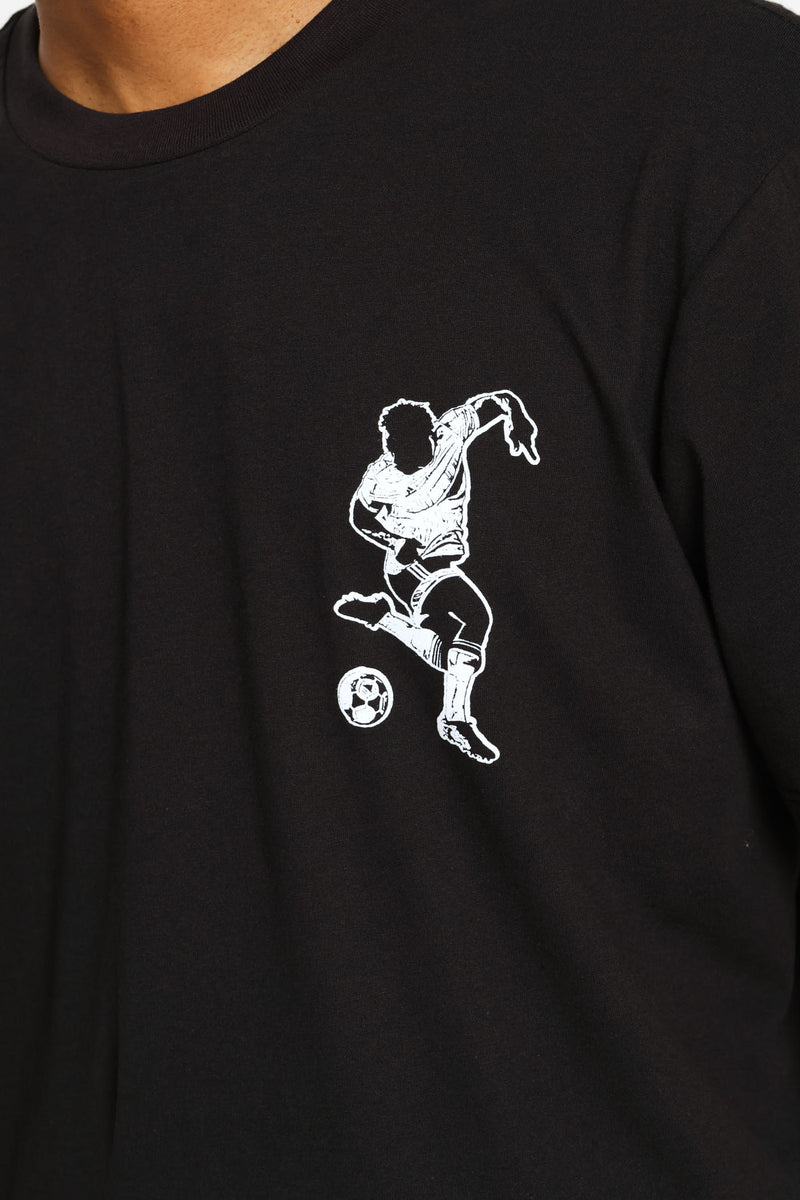 Soccer Tee - Black