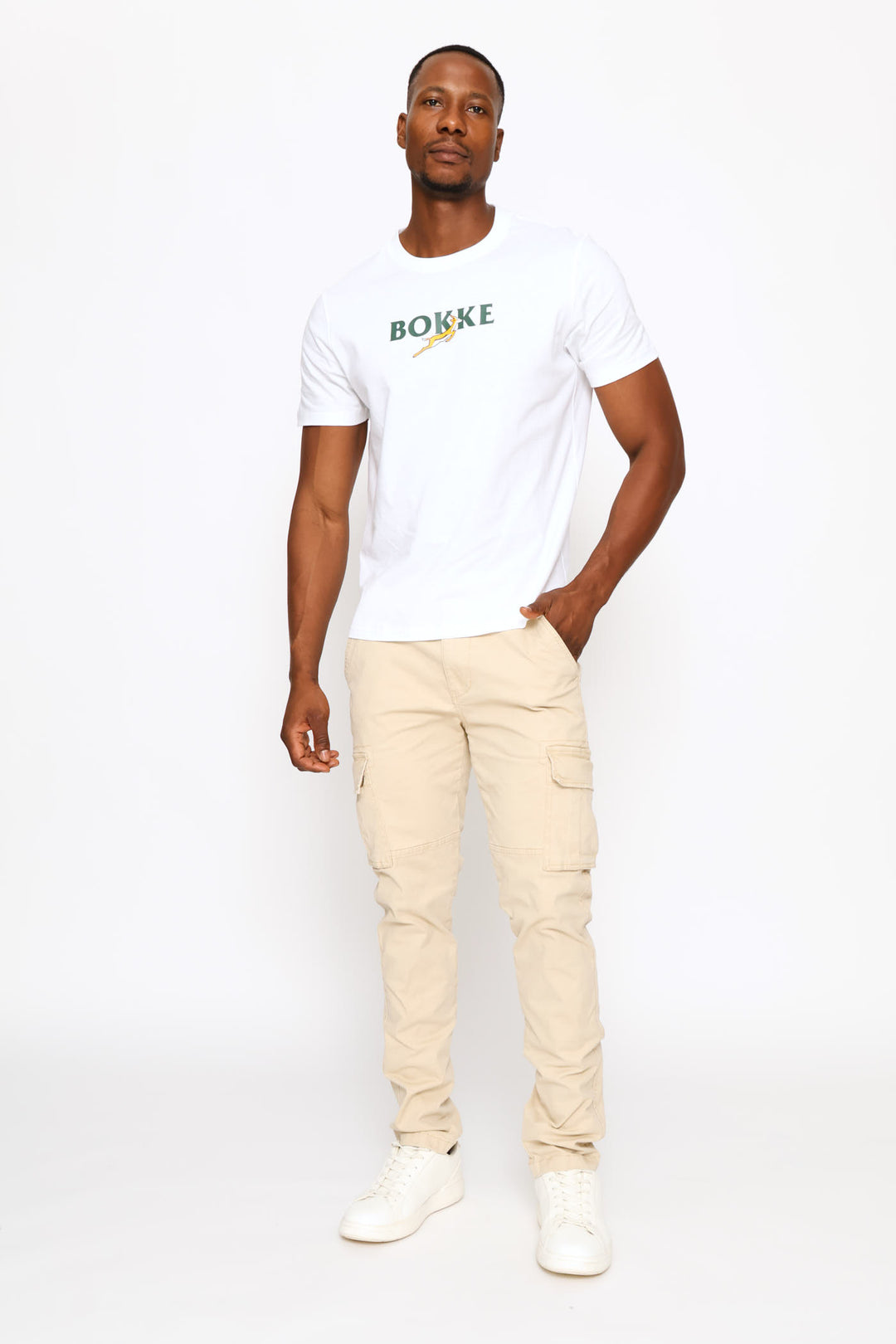 Springboks Bok Tee - White