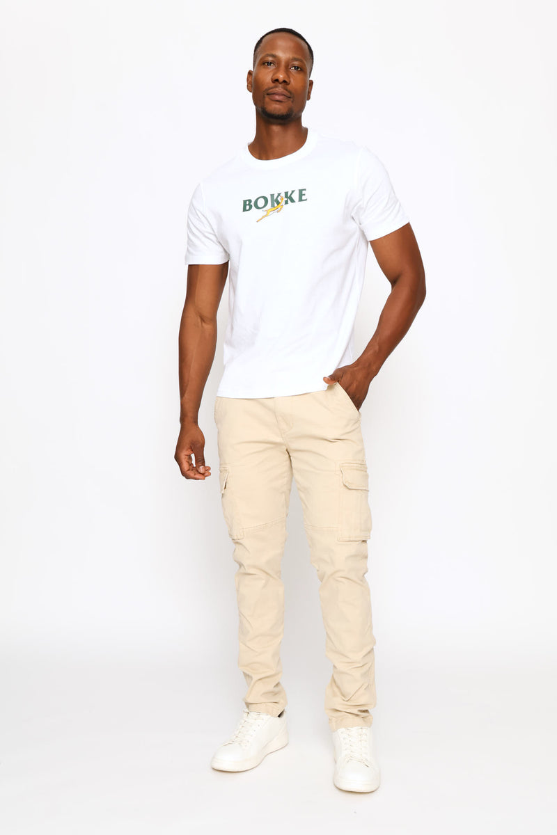Springboks Bok Tee - White