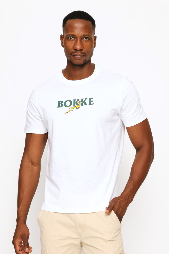 Springboks Bok Tee - White