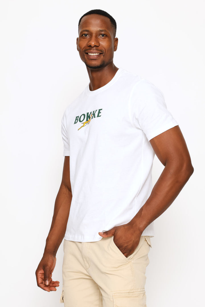 Springboks Bok Tee - White