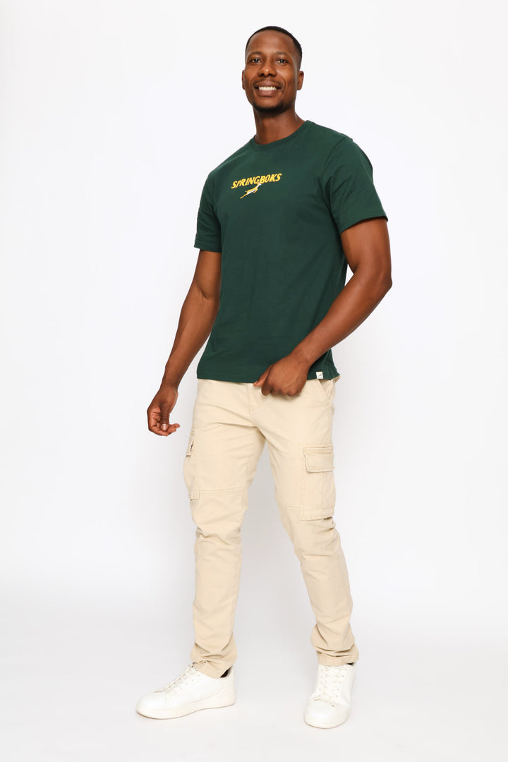 Springboks Bokke Tee - Forest Green