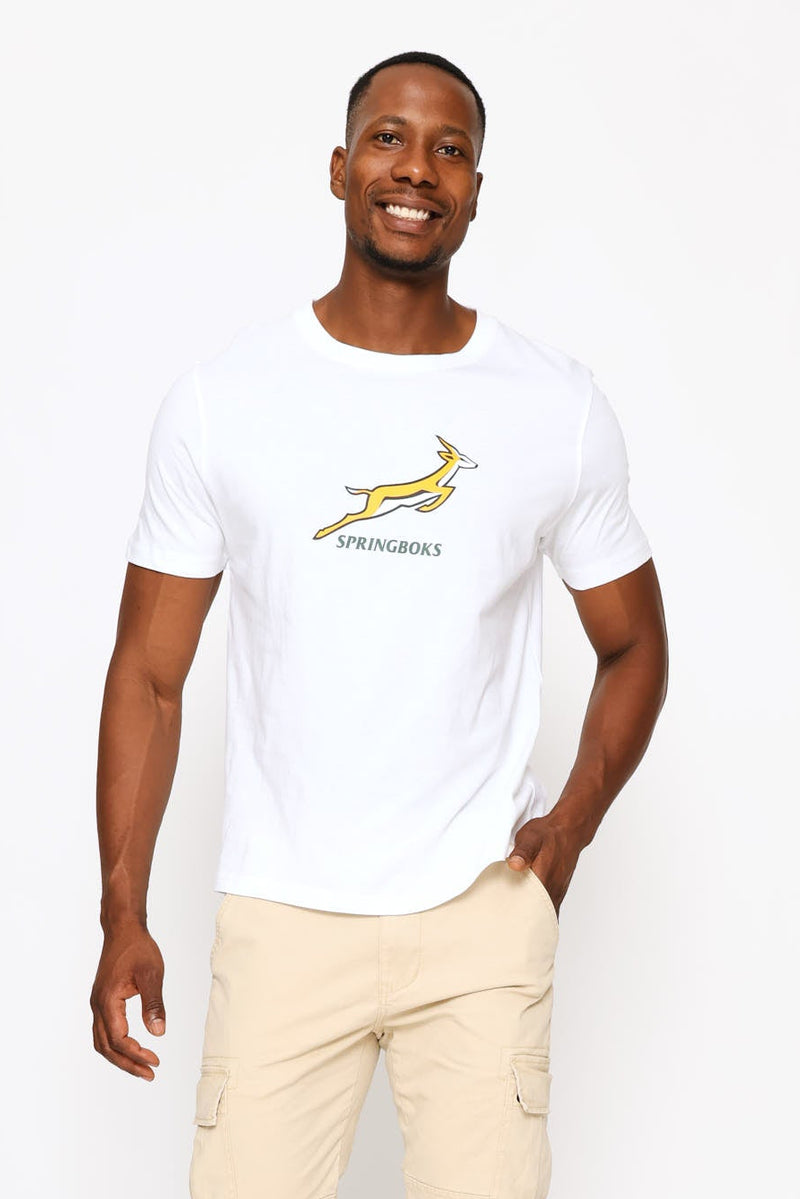 Springboks Bokke Tee - White