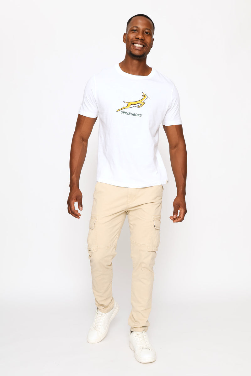 Springboks Bokke Tee - White