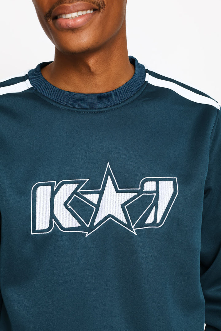 Brody Crew Top - Petrol