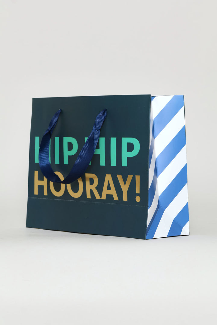 Hip Hip Hooray Gift Bag - Teal