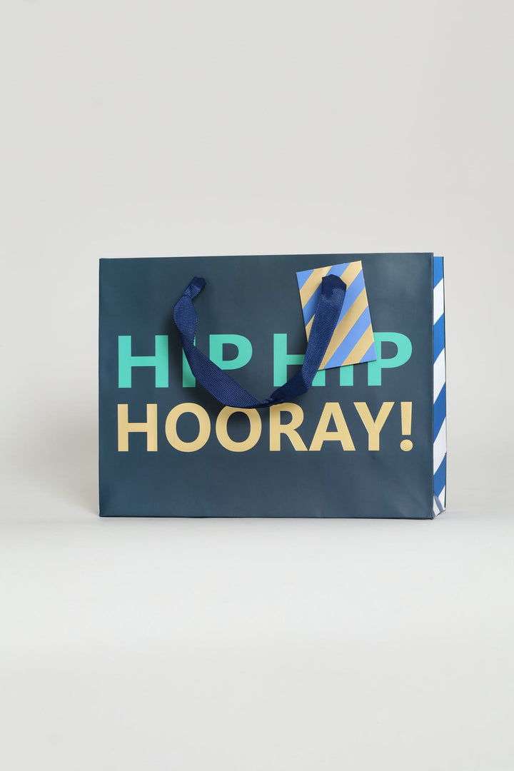 Hip Hip Hooray Gift Bag - Teal