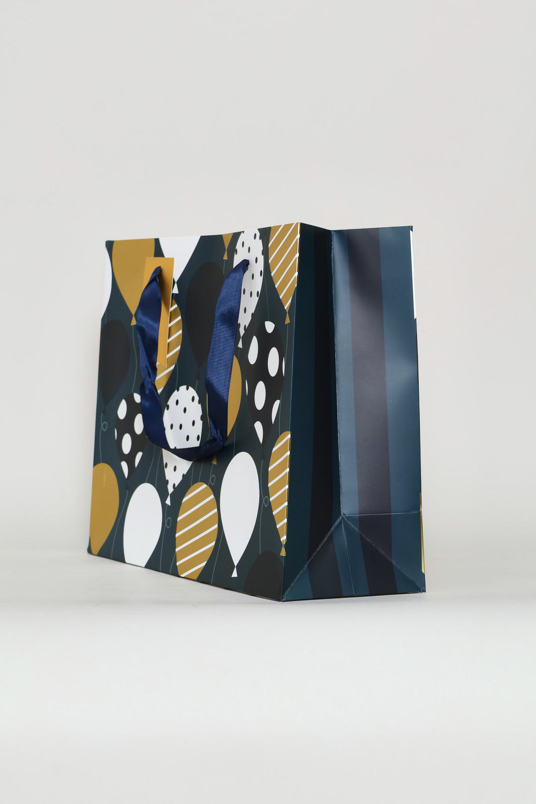 BALLOON FOIL GIFT BAG - Navy
