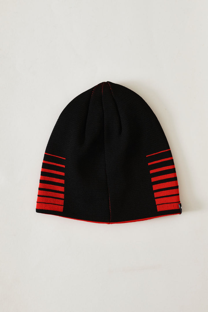 Liga Reversable Beanie - Black/Red