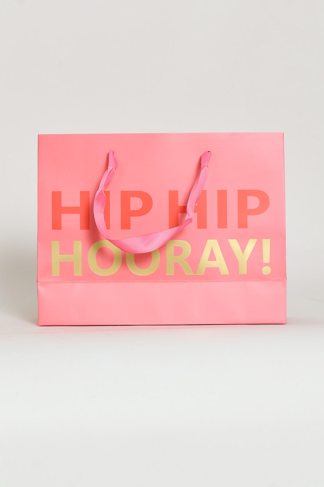 Hip Hip Hooray Gift Bag Small - Pink