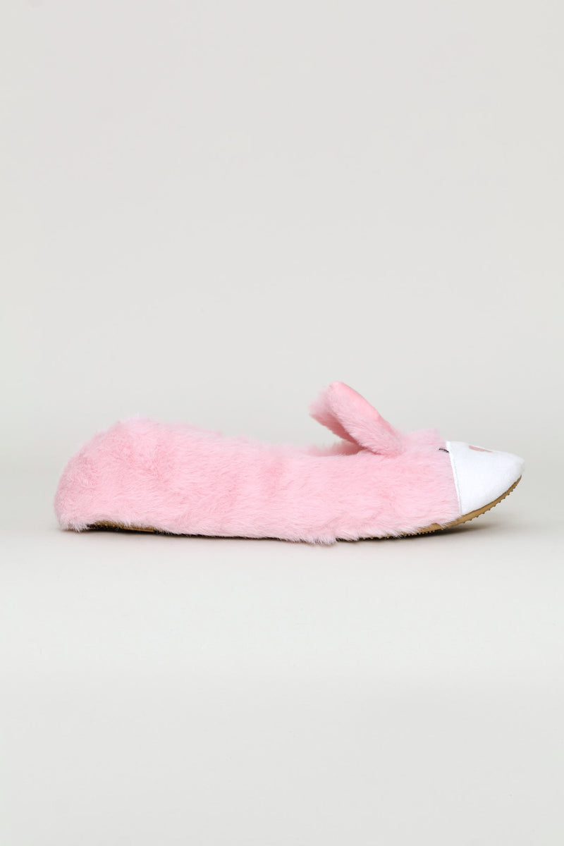 Bunny Pump Slipper - Pink