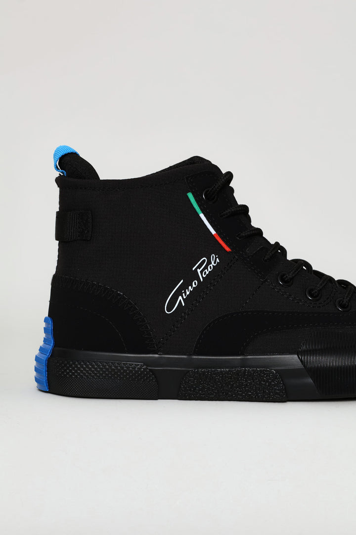 Hi Top Sneaker - Black