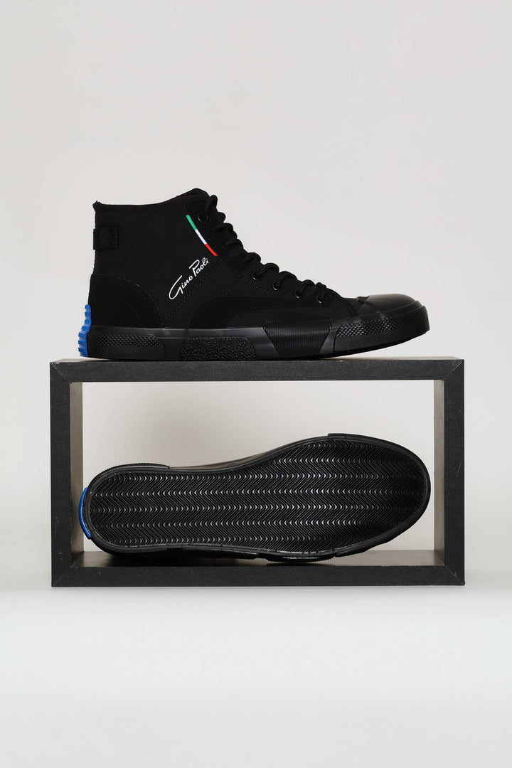Hi Top Sneaker - Black