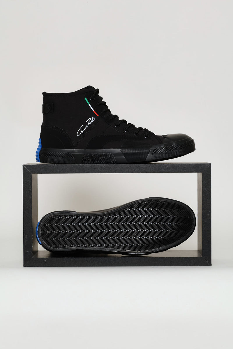 Hi Top Sneaker - Black