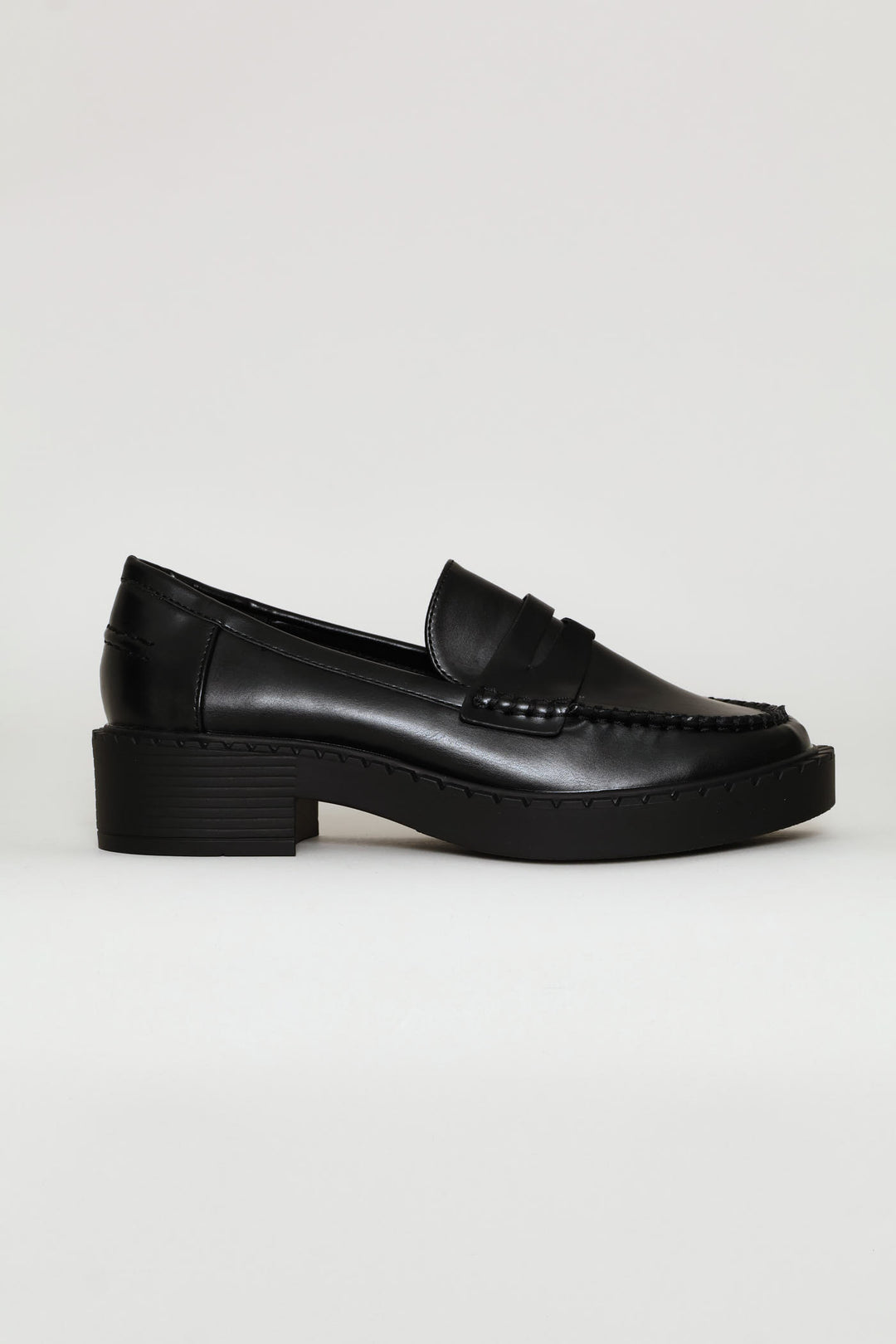 Penny Moccasin Loafer - Black