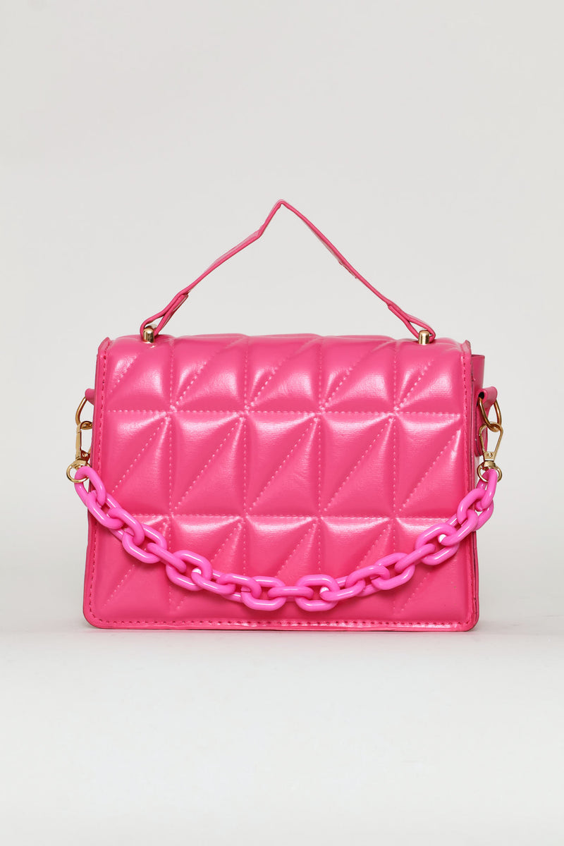 Girls Chain Sling Bag - Lilac