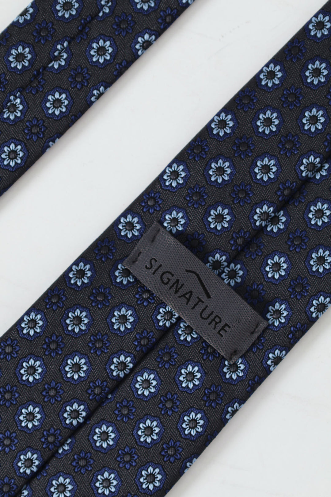 Circle Design Tie - Petrol
