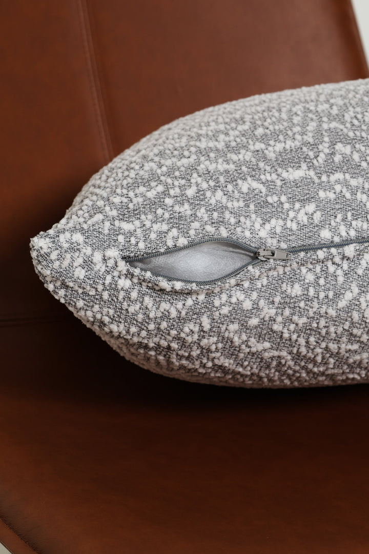 Boucle Cushion - Grey