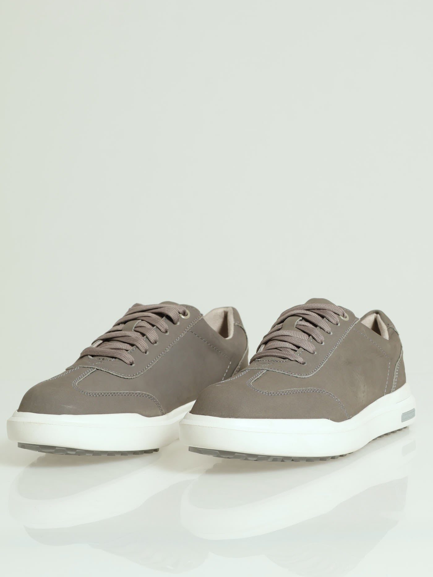 Mens Seve Panelled T-Toe Lace Up Sneaker - Grey – Edgars