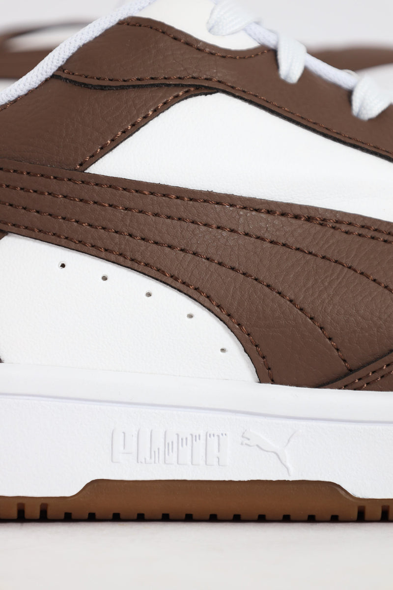 Rebound V6 Low Sneaker - Brown/White