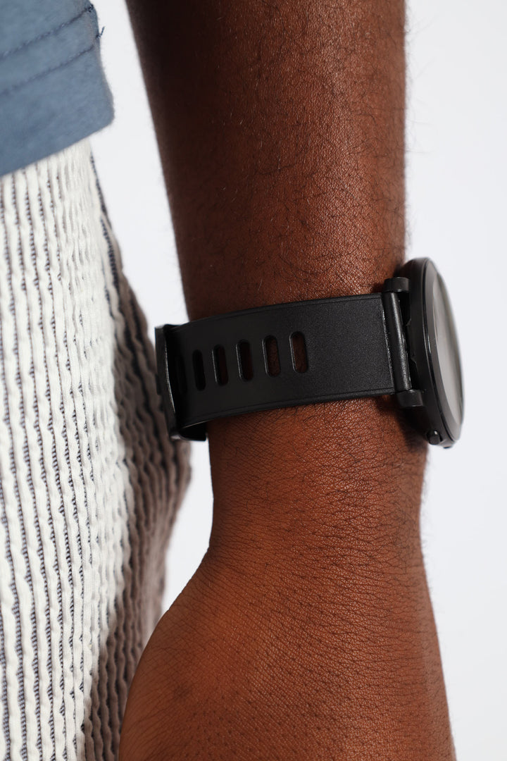 Pre-Boys Boys Round Digital Watch - Black