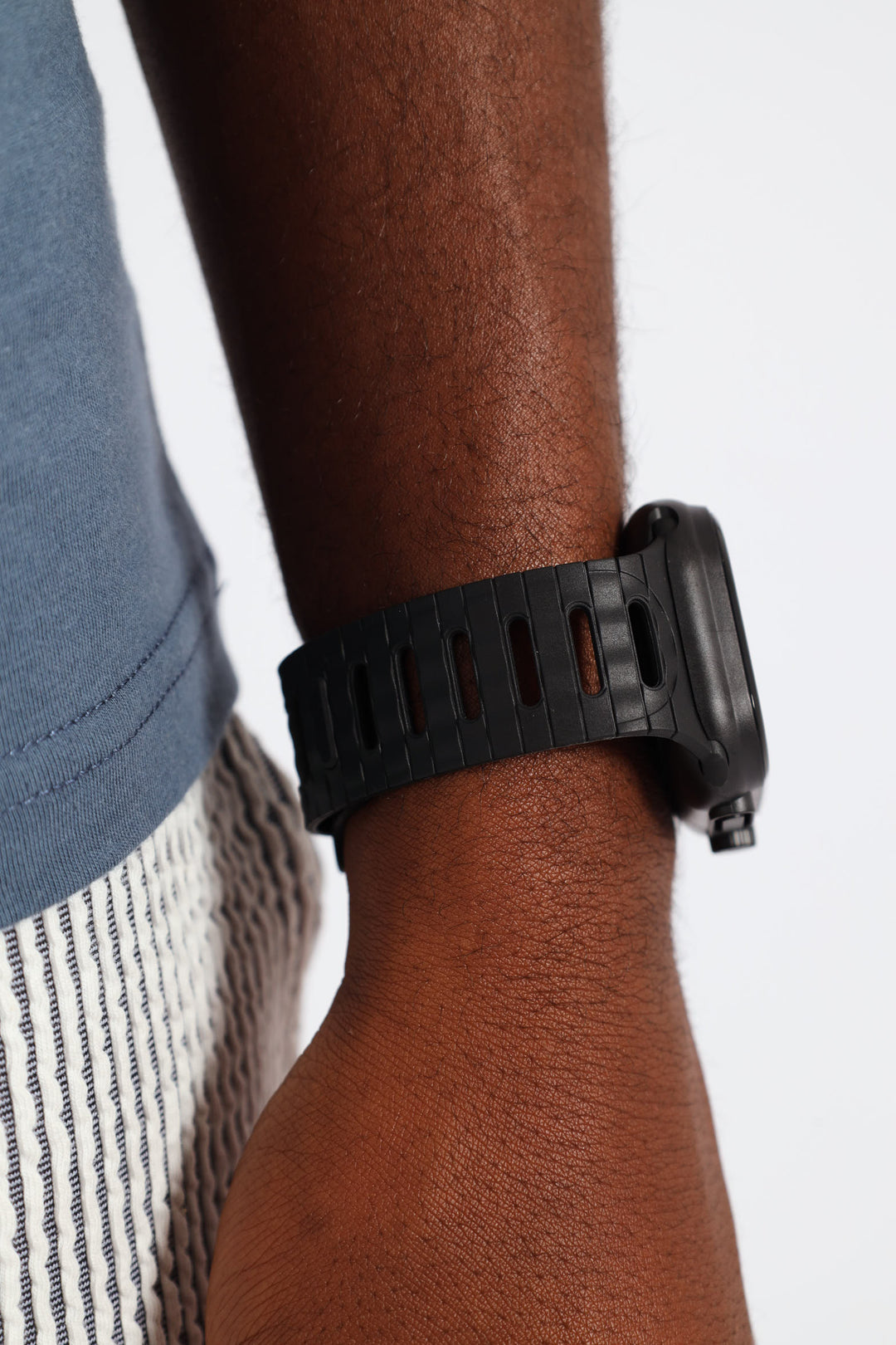 Pre-Boys Boys Rectangle LED Watch - Black