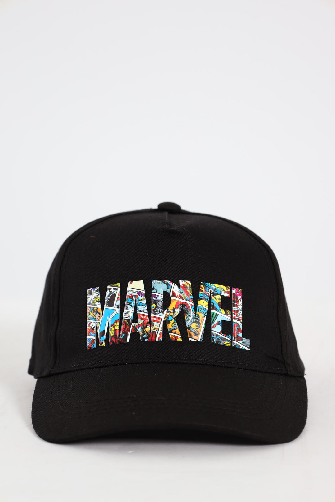 Pre-Boys Marvel Cap - Black