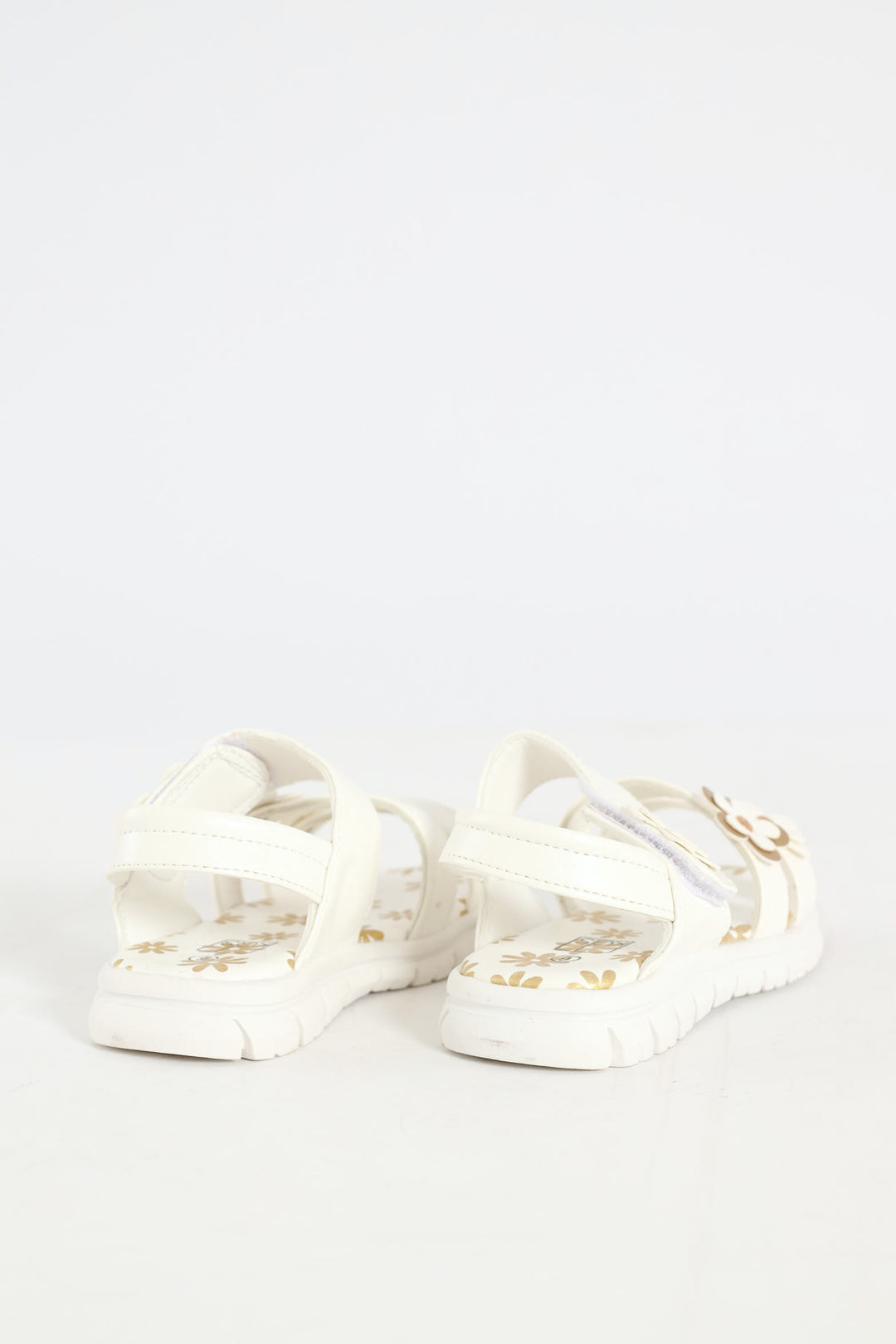 Pre-Girls Multi Strap Comfort Sandal - White