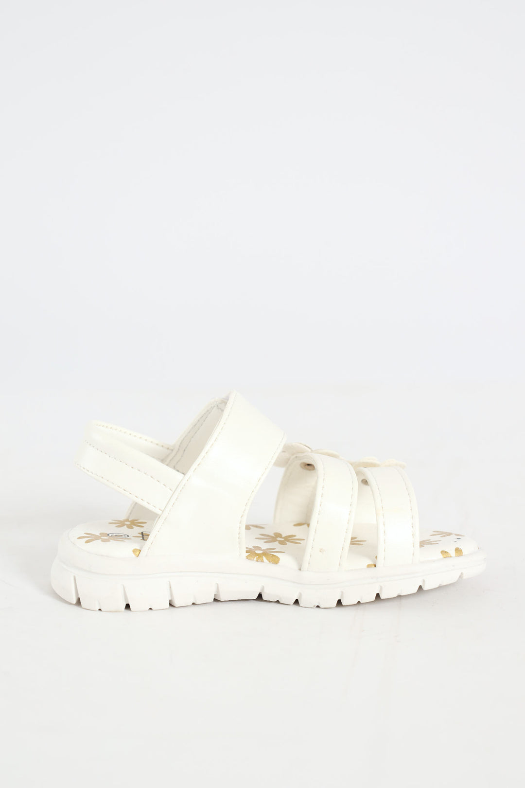 Pre-Girls Multi Strap Comfort Sandal - White
