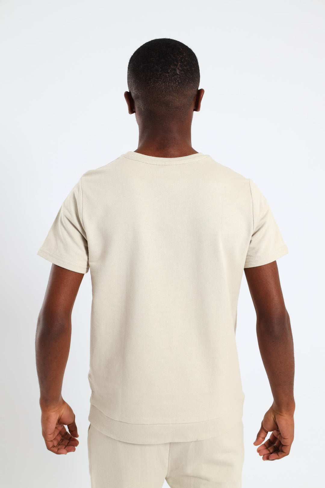 Boys Jet Setter Top - Light Stone