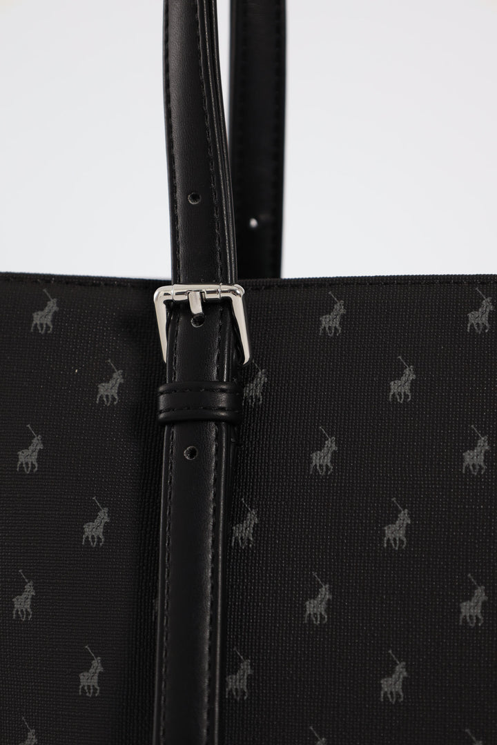 Iconic Medium Tote Bag - Black