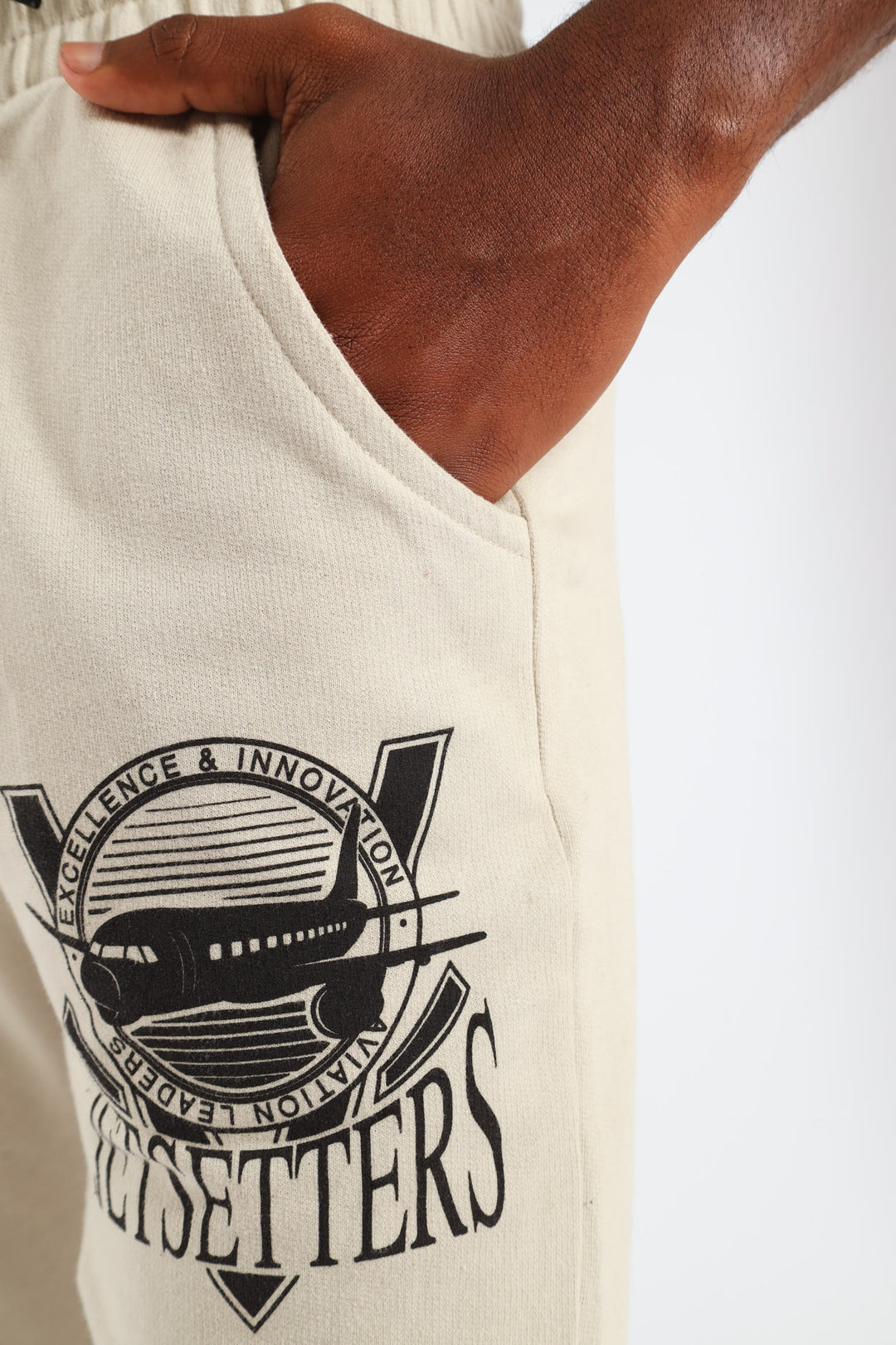 Boys Jet Setter Pants - Light Stone