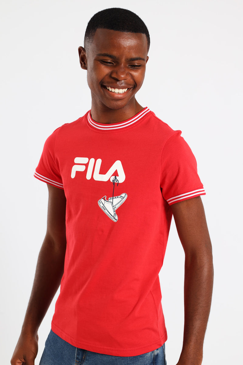 Boys Raul T-Shirt - Red