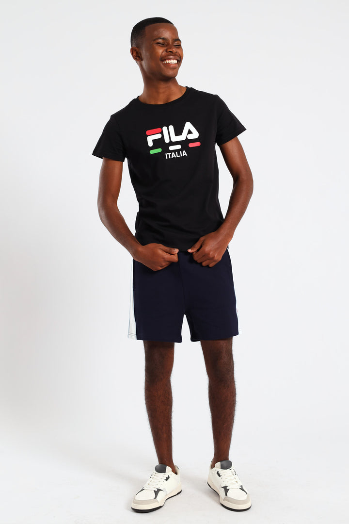 Boys Alberto T-shirt - Black