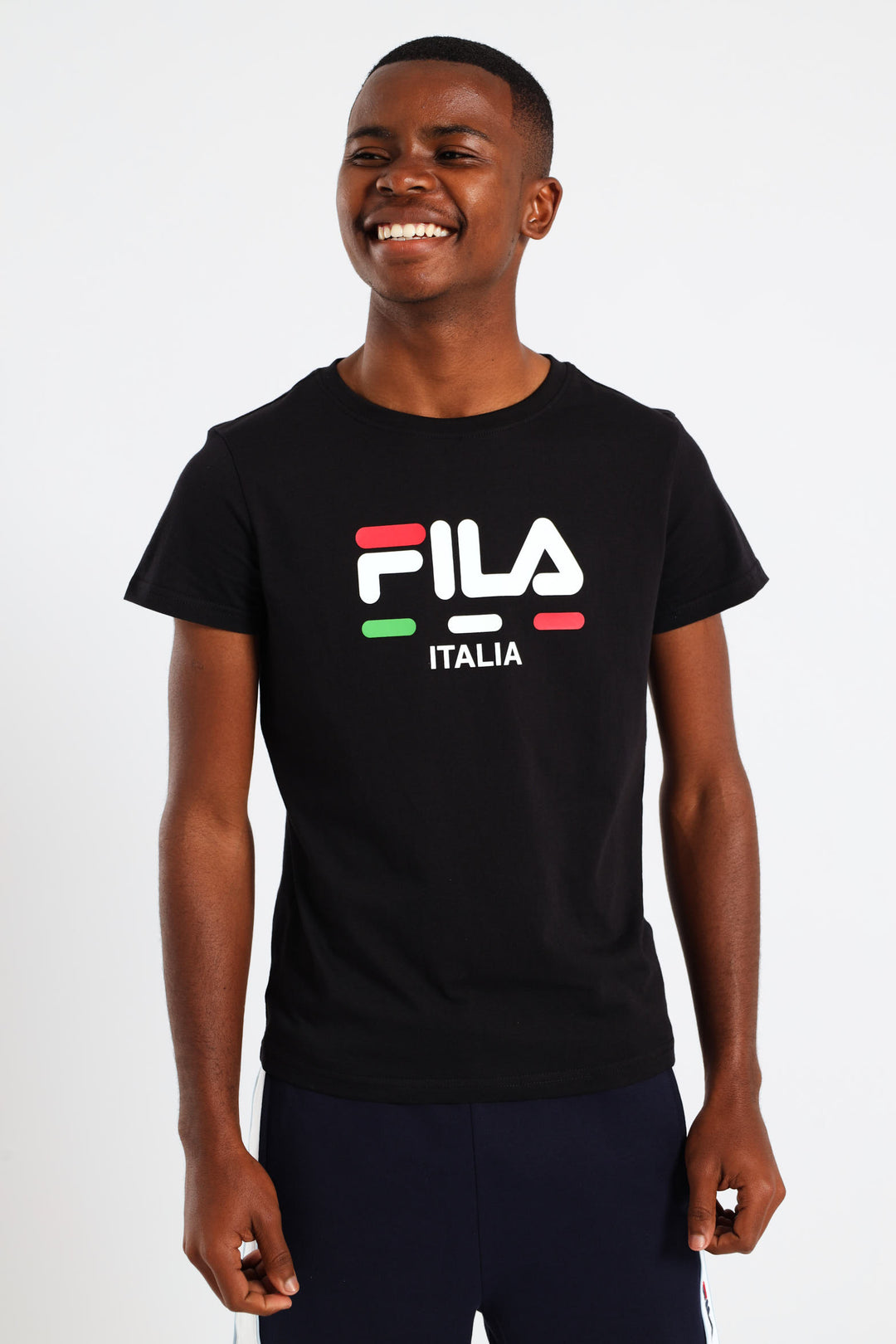 Boys Alberto T-shirt - Black