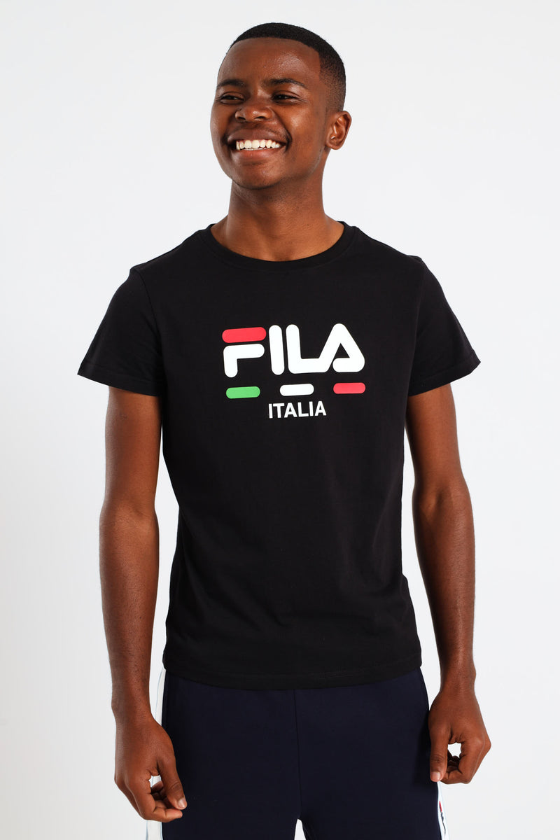 Boys Alberto T-shirt - Black