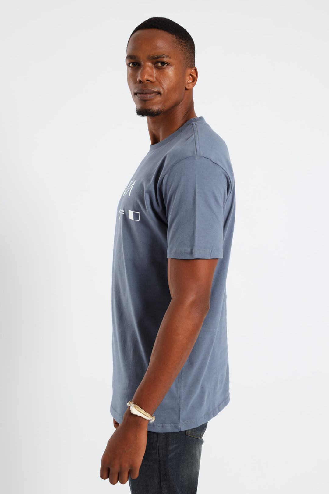 Mid Short Sleeve Tee - Blue