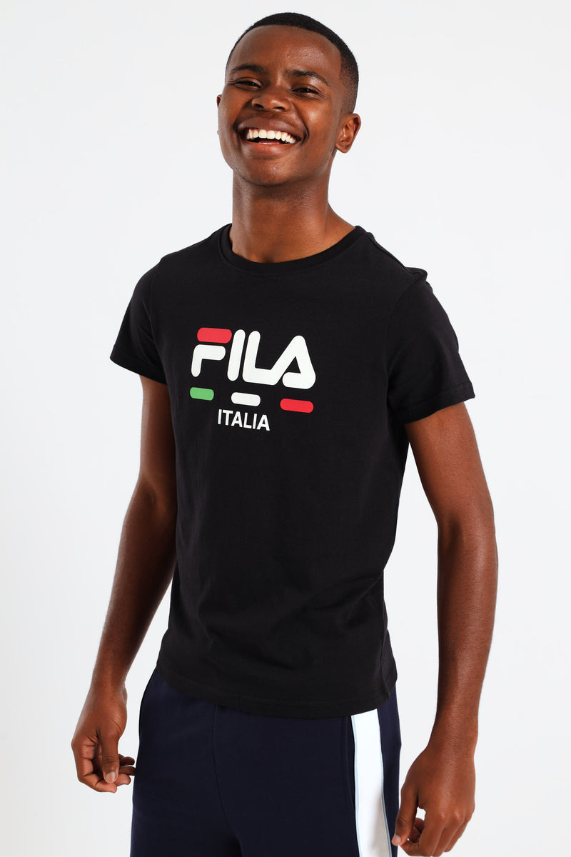 Boys Alberto T-shirt - Black