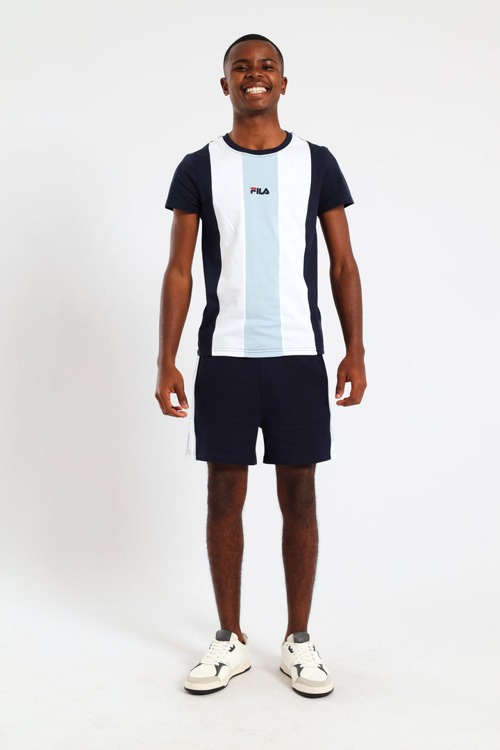 Boys Demetrio T-Shirt - Navy