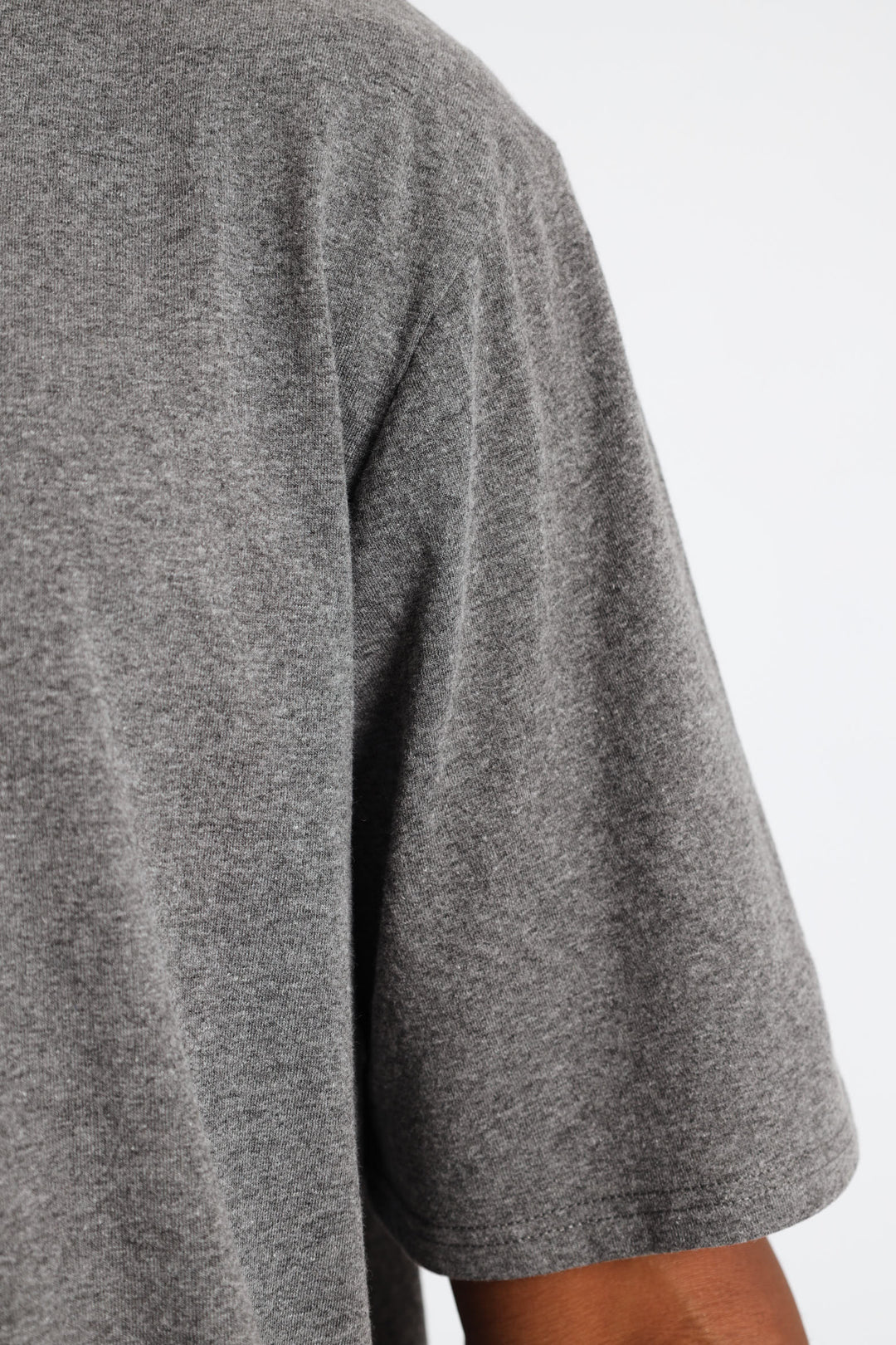 Camper Road Trip Photo Tee - Charcoal Melange