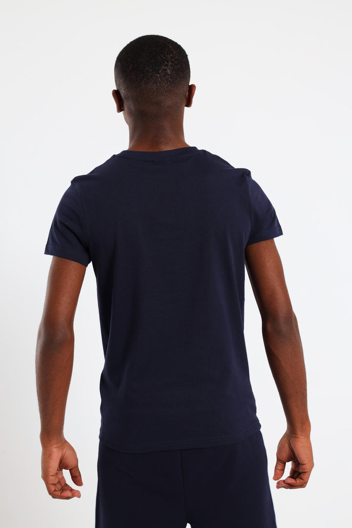 Boys Demetrio T-Shirt - Navy