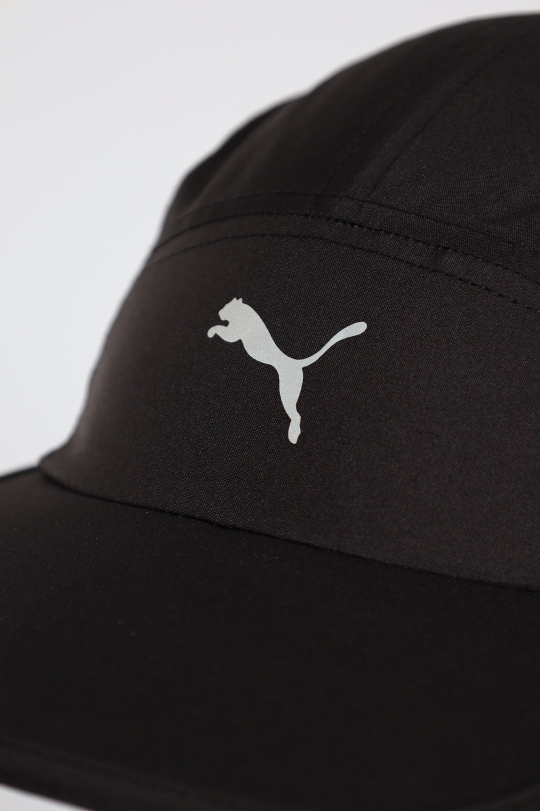 Essential Running 5 Panel Cap - Black