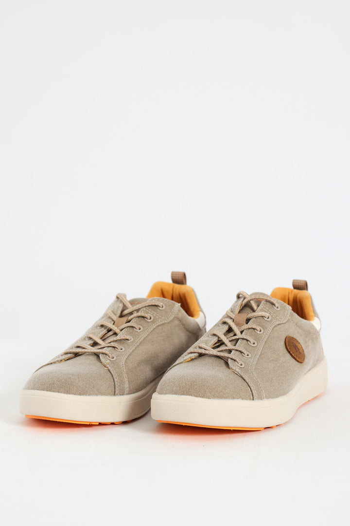 Atlas Comfort Canvas Sneaker - Beige