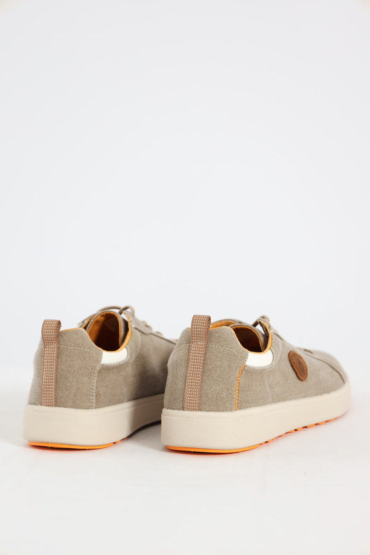 Atlas Comfort Canvas Sneaker - Beige