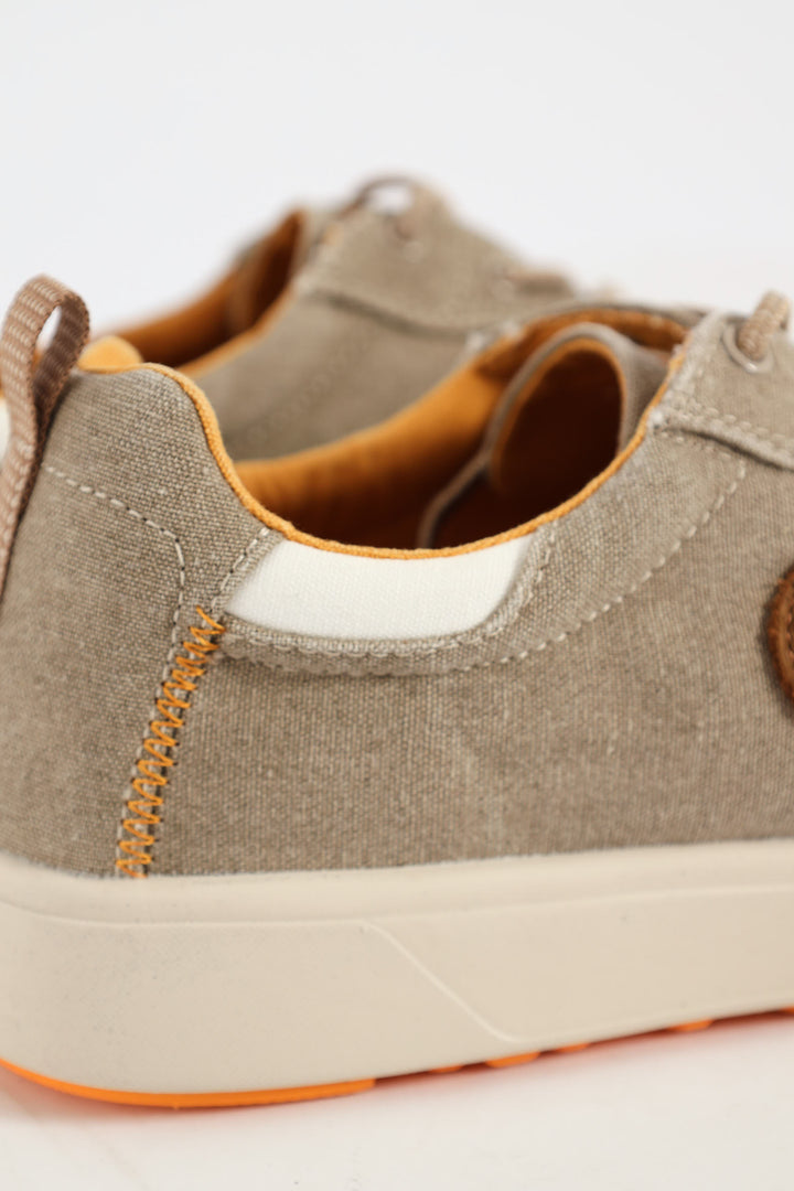 Atlas Comfort Canvas Sneaker - Beige