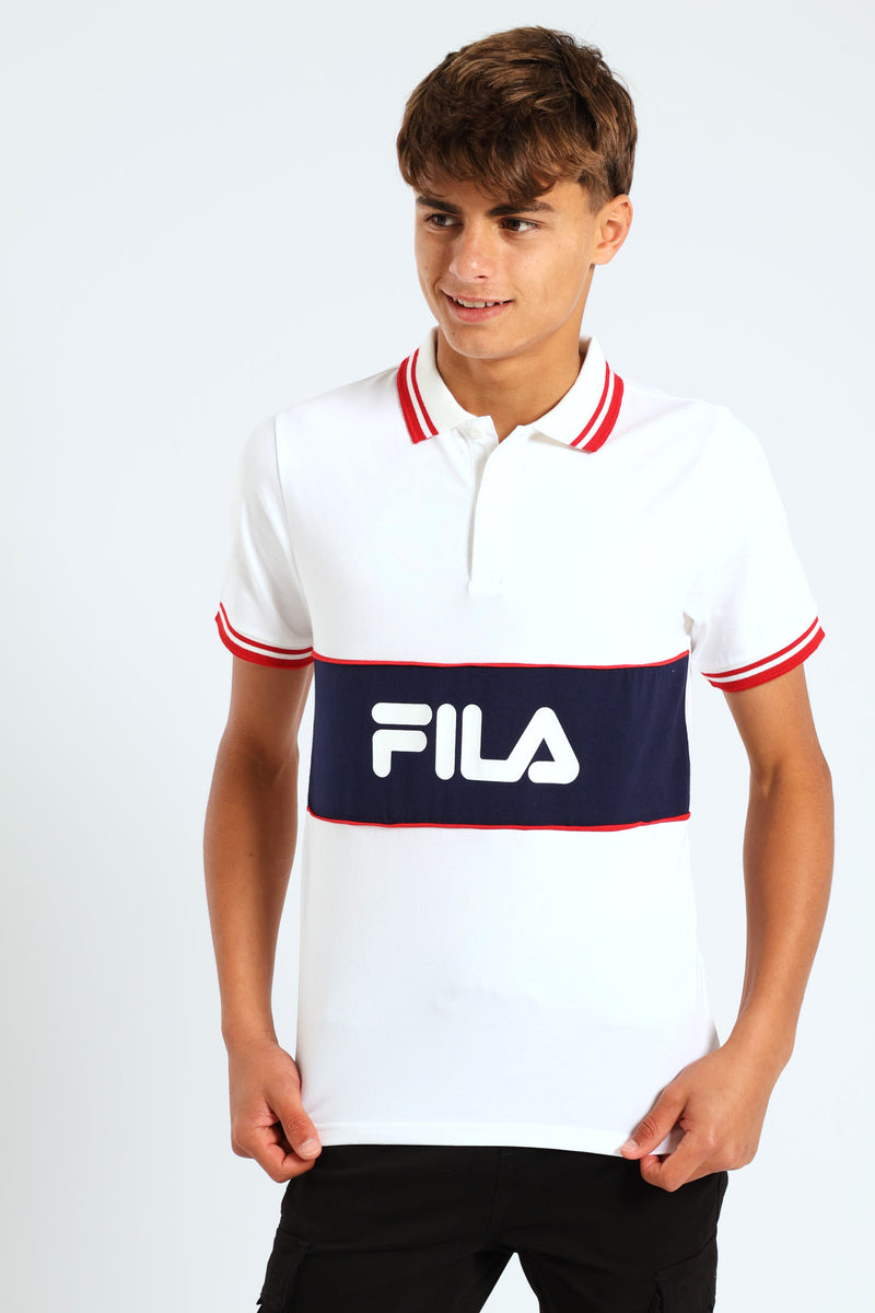 Boys Bennet Golfer - White