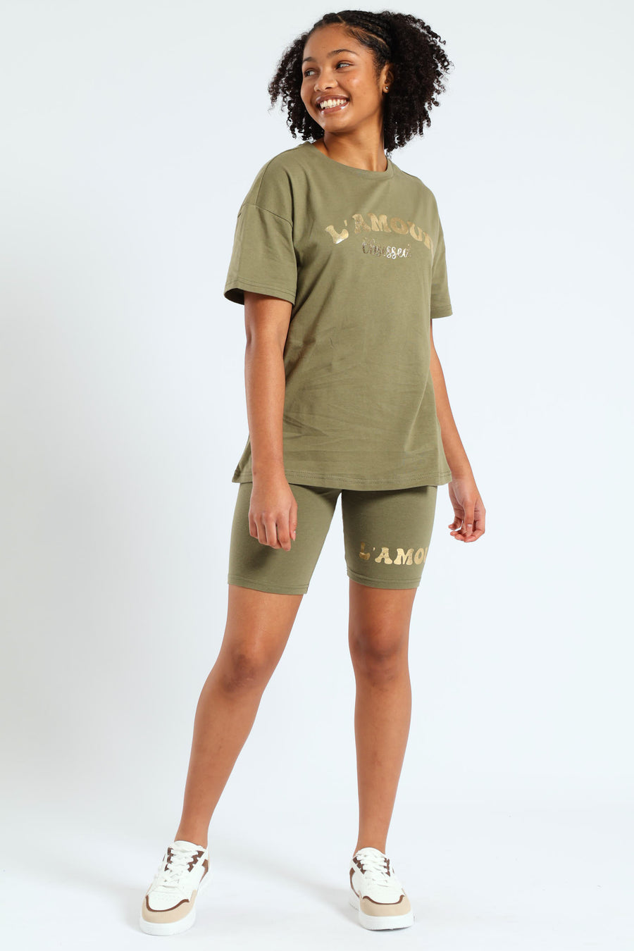 Girls Oversized Tee Sage Edgars