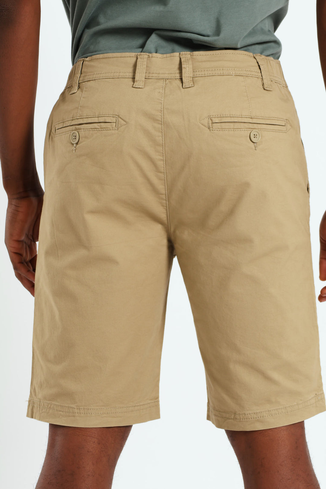Elasticated Walk Short - Stone